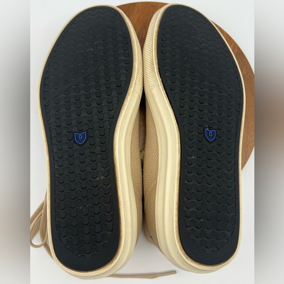 Rothy’s RS02 The Lace Up Tan Beige Sneakers Women’s Shoe 9.5 Men 8 - Picture 7 of 7